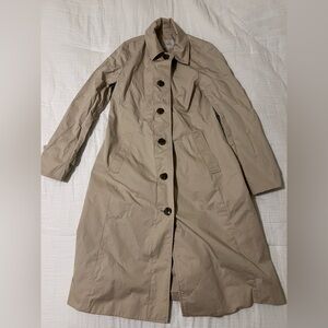 LOFT Tan Trench Coat with belt